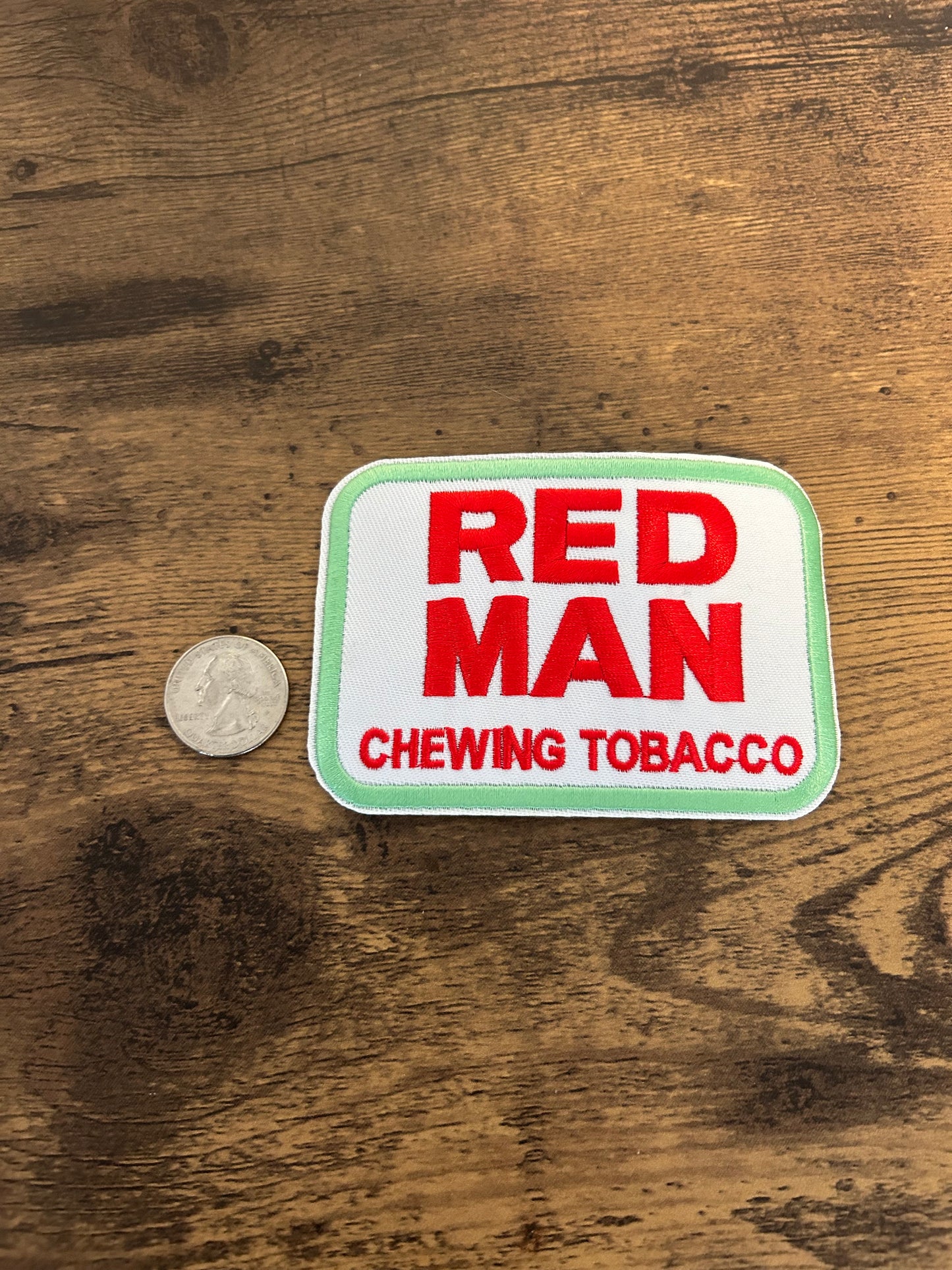 Red Man Chewing Tobacco patch vintage style