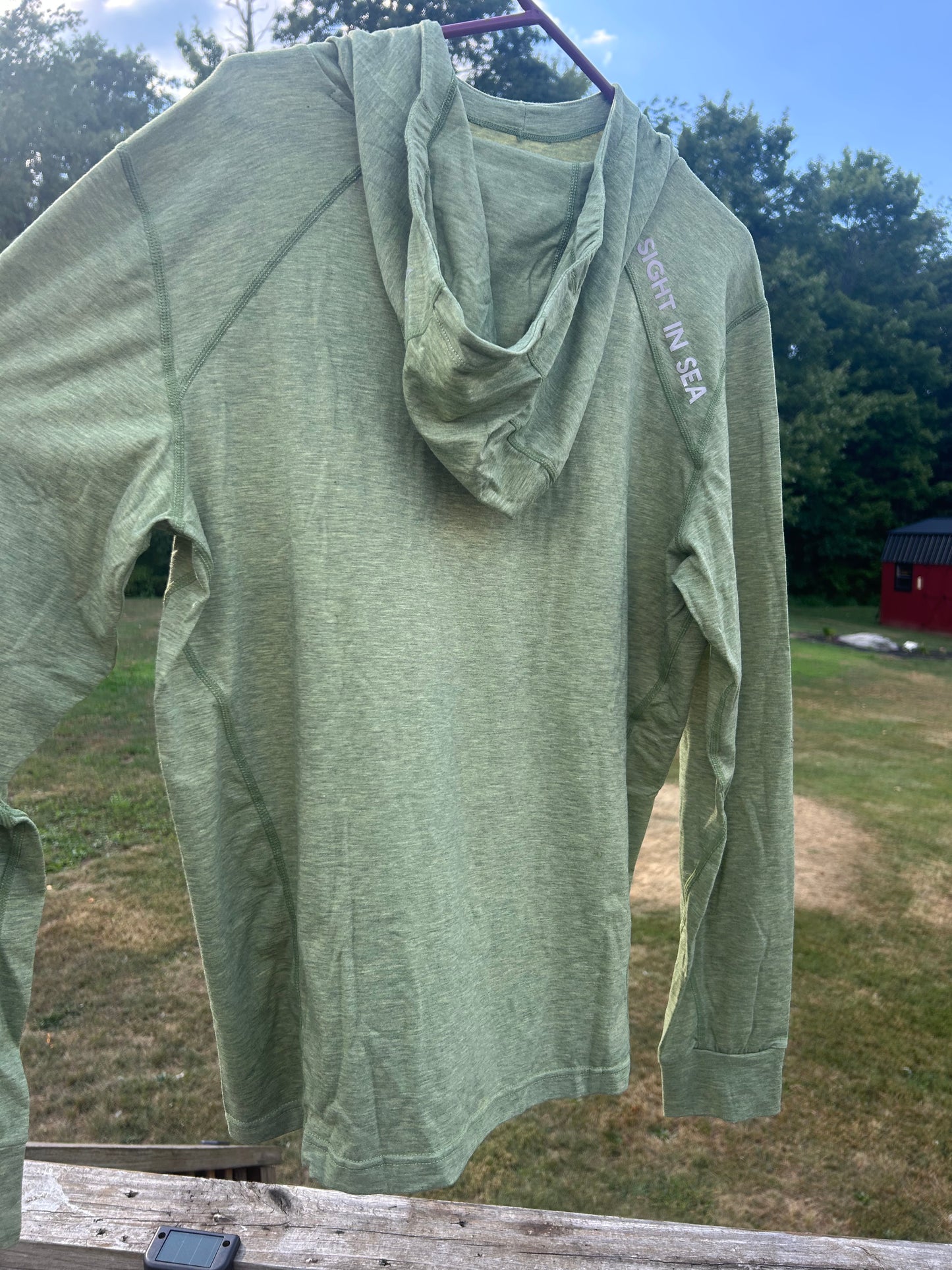 Hooded Performance long sleeve shirt