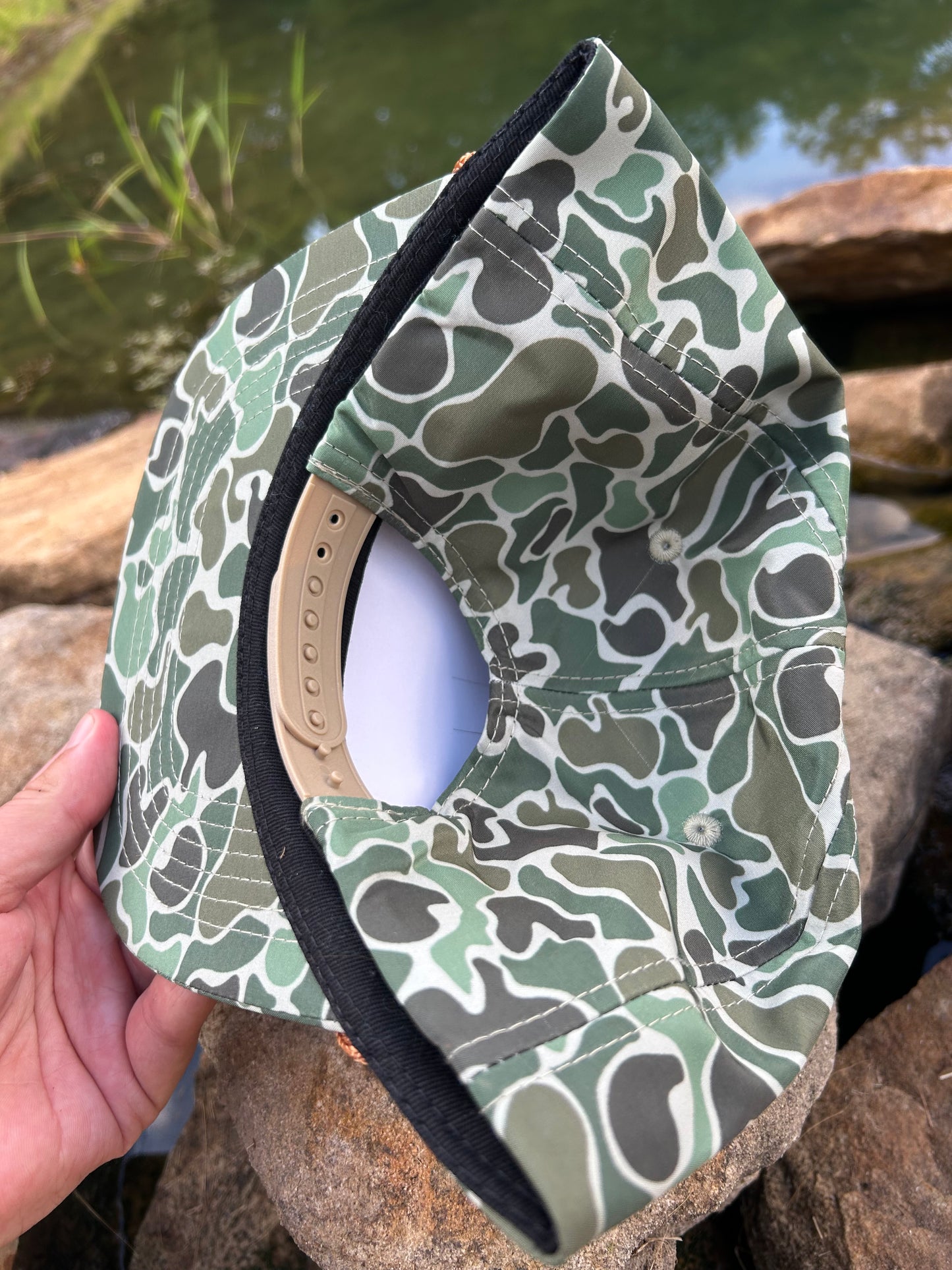 Fire Breathing Pheasant Camouflage snapback hat