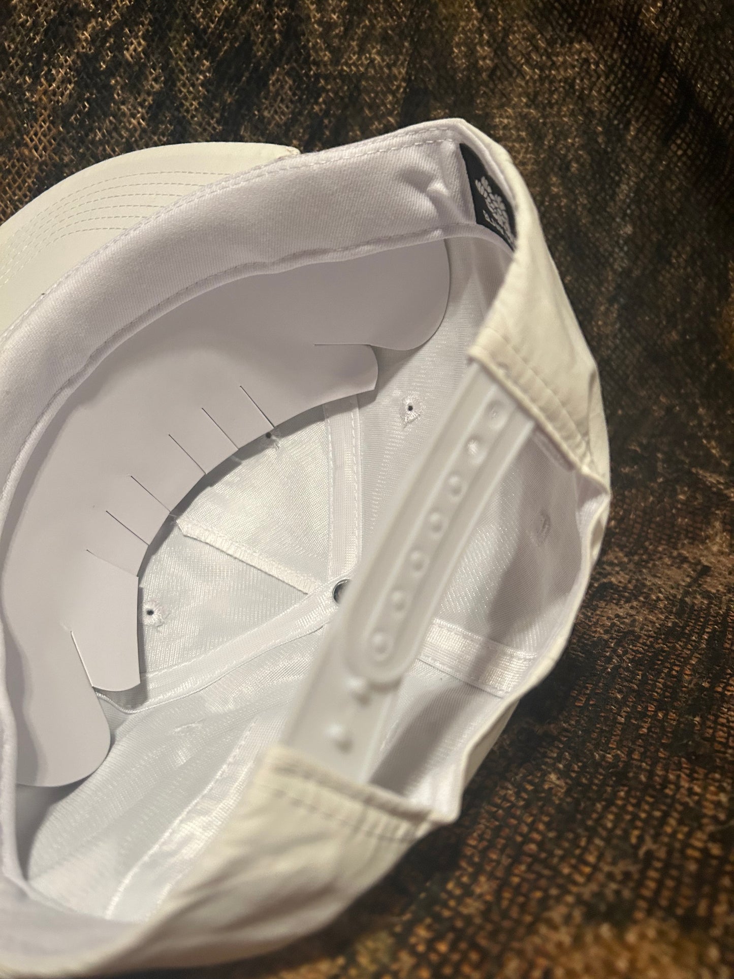 Miller Lite white ropebrim SnapBack hat