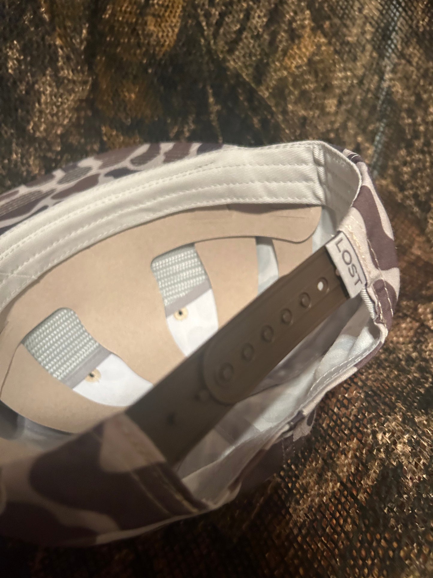 Levi Garrett Chewing Tobacco Camo SnapBack hat