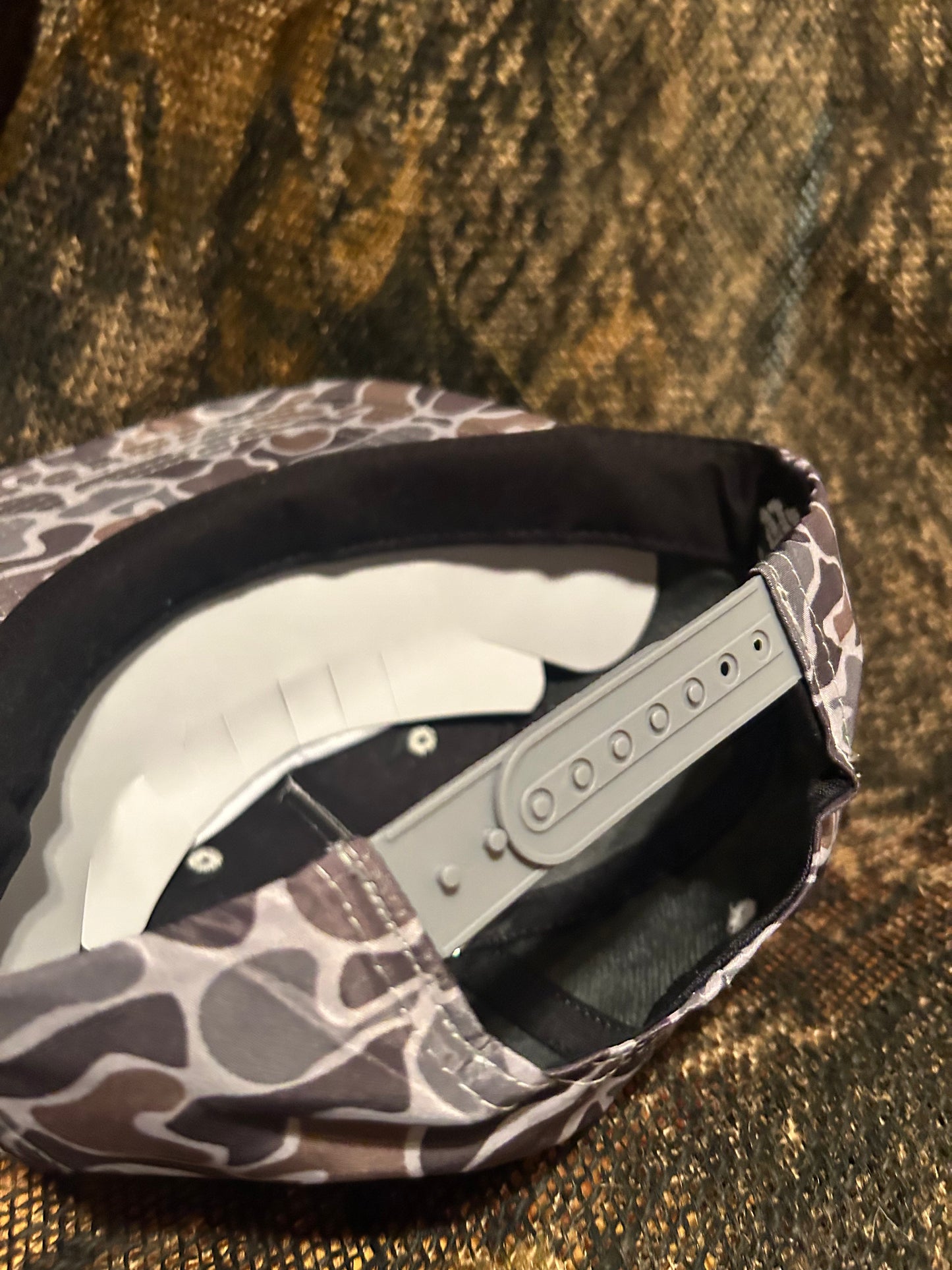 Peterlift Smokeshow Camo SnapBack hat