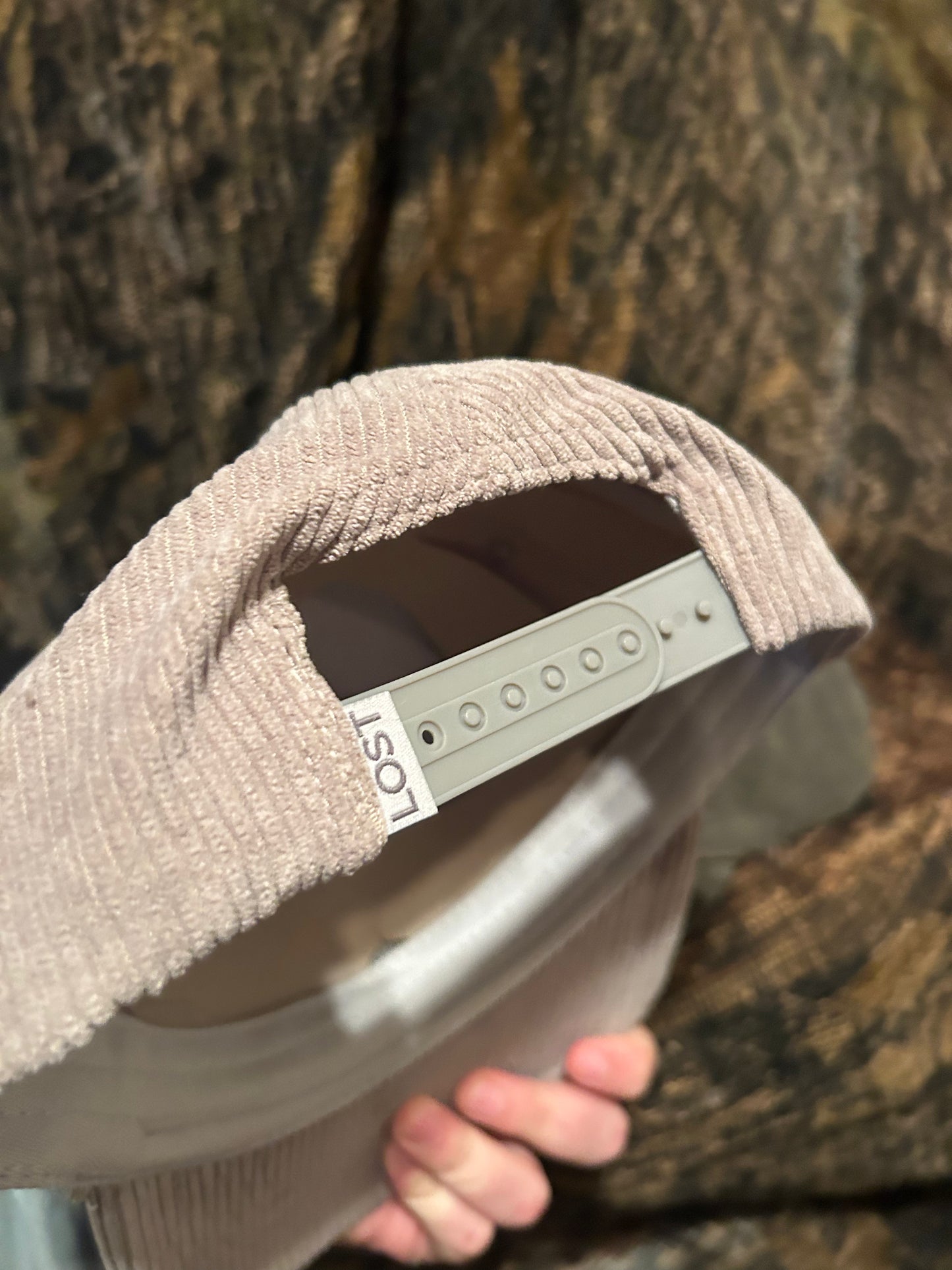 Banjo Brand leather patch on your choice of Corduroy SnapBack hat