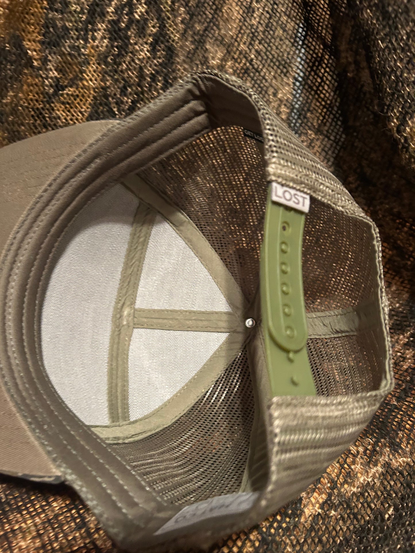 Onlyfans turkey leather patch 7 panel mossy oak bottomland SnapBack