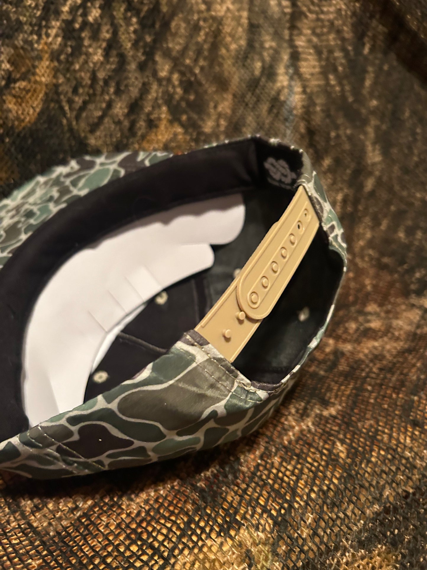 Onlyfans turkey leather patch retro vintage camo SnapBack