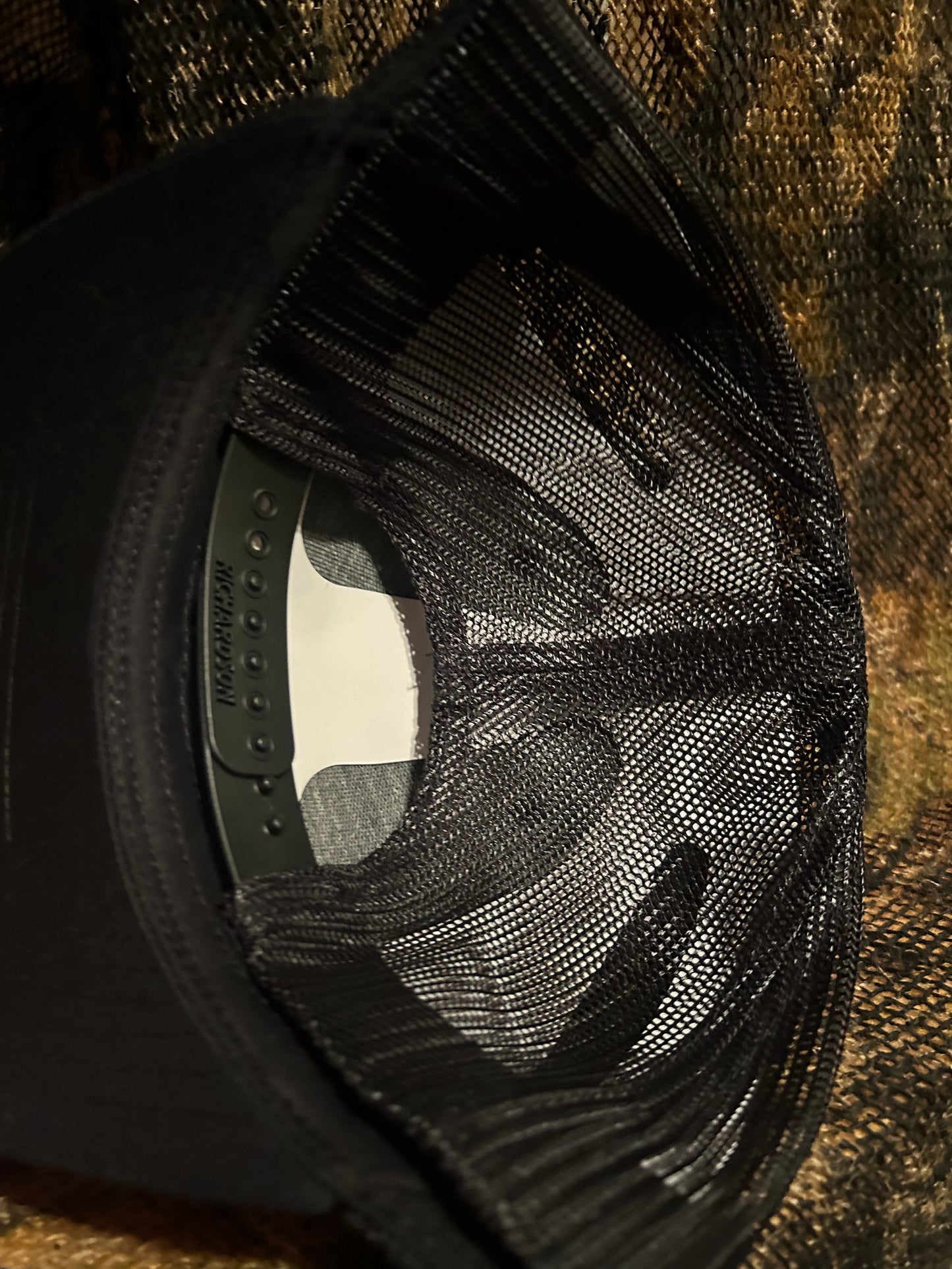 Chevrolet retro black richardson 112 hat