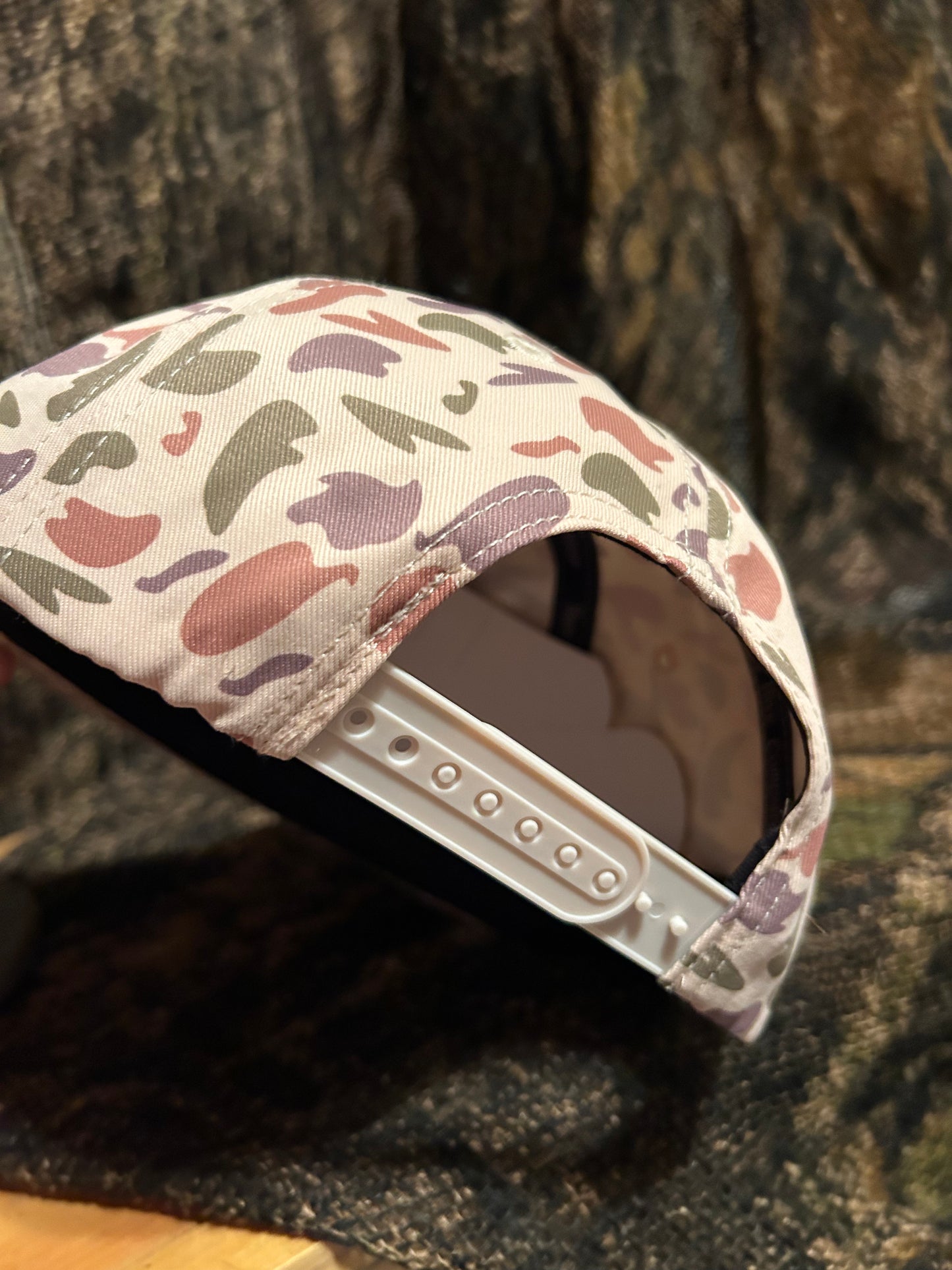 Ducks Unlimited wheat Camo SnapBack hat