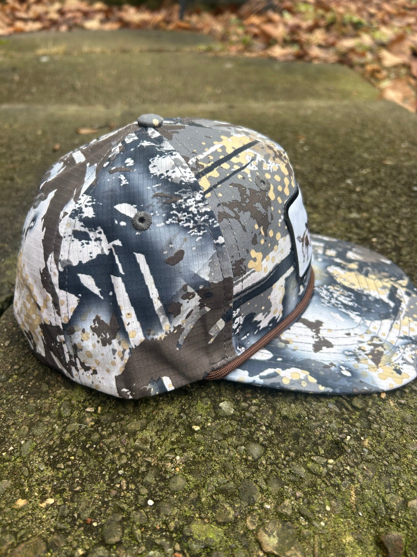 Banjo brand Springer Camo SnapBack hat