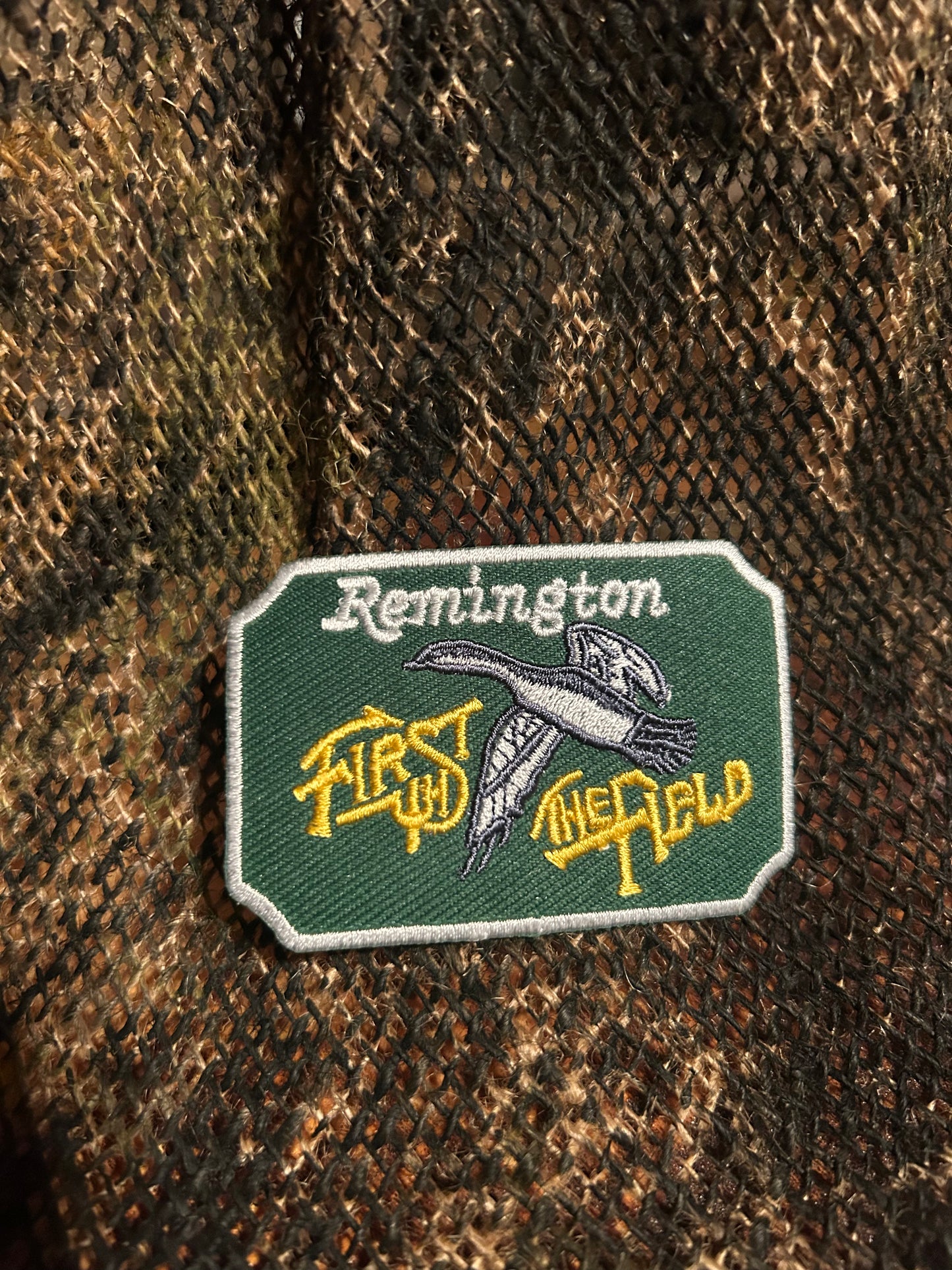 Remington First in the field hunting patch