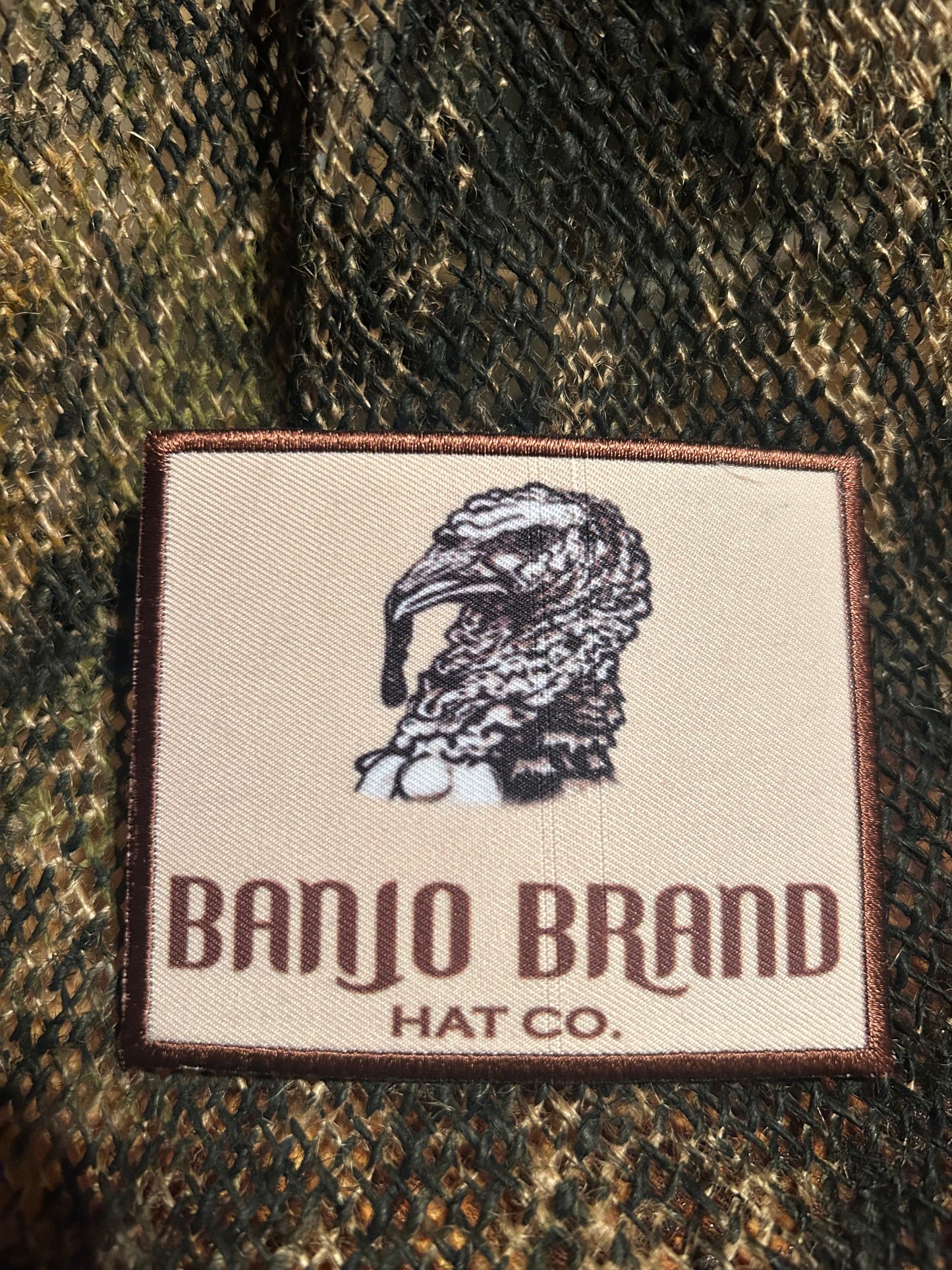 BBHC turkey head patch