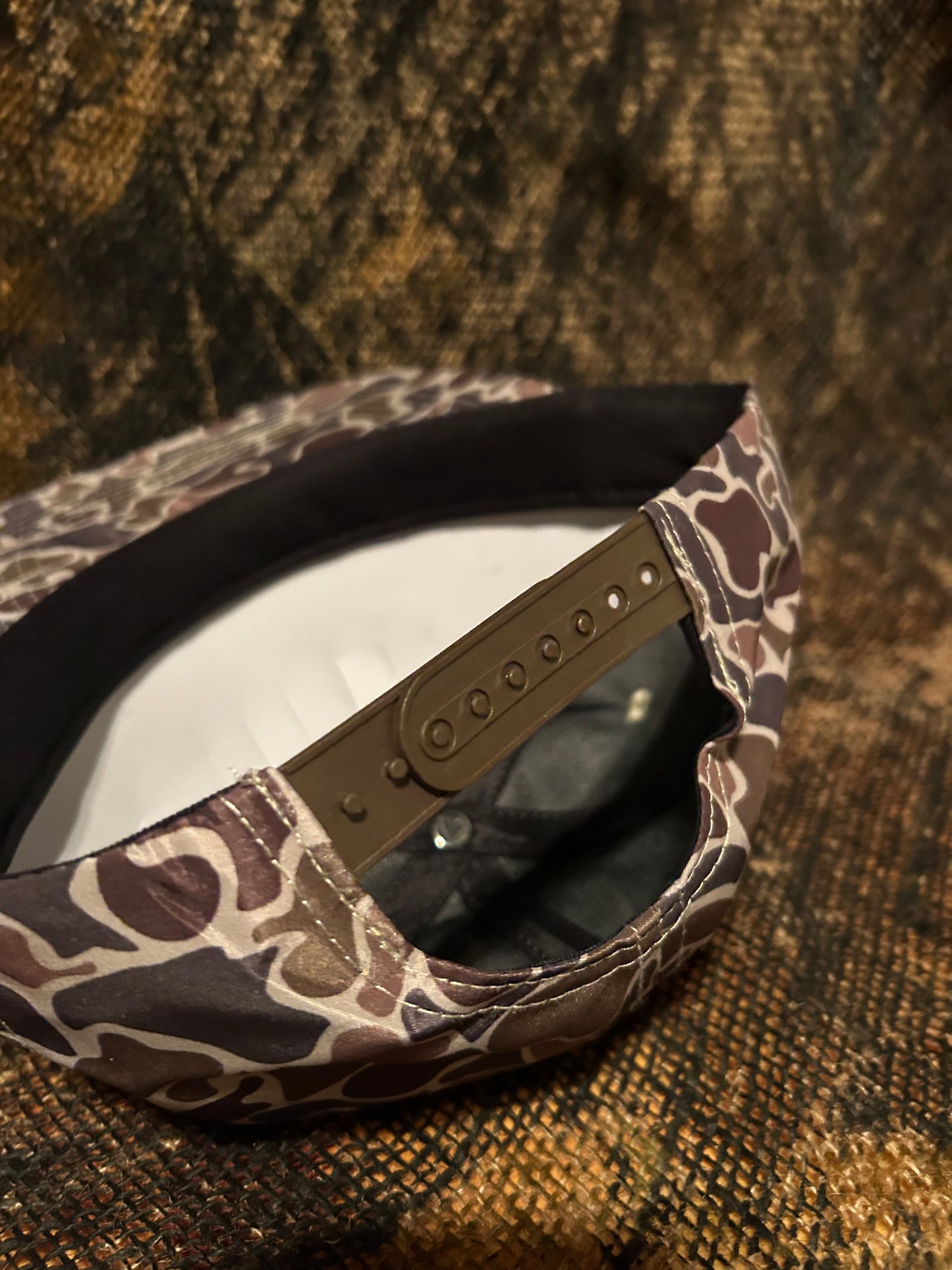 Bayou Camo rope brim SnapBack hat