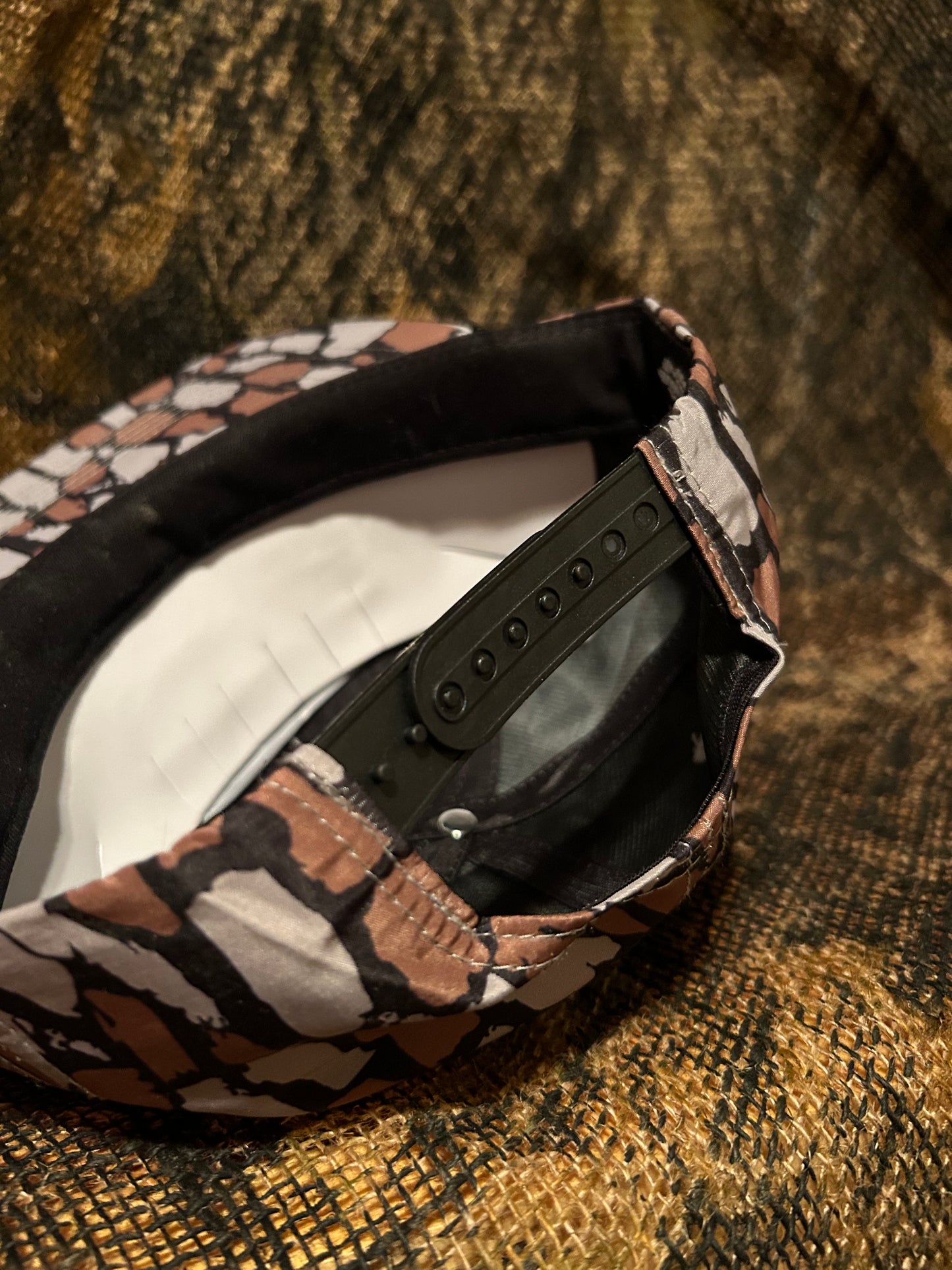 Cowboy Shit vintage oak Camo ropebrim SnapBack hat