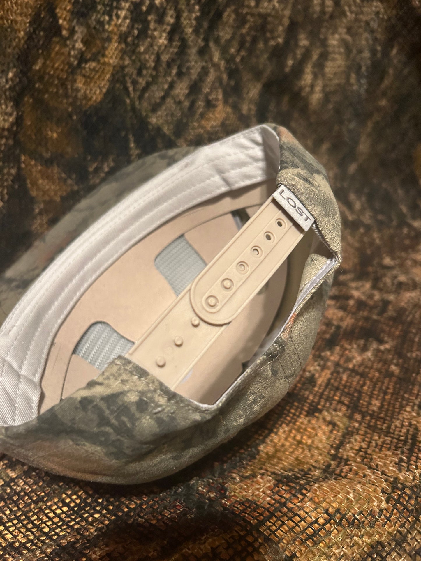 Miller lite retro natural Camo ropebrim SnapBack