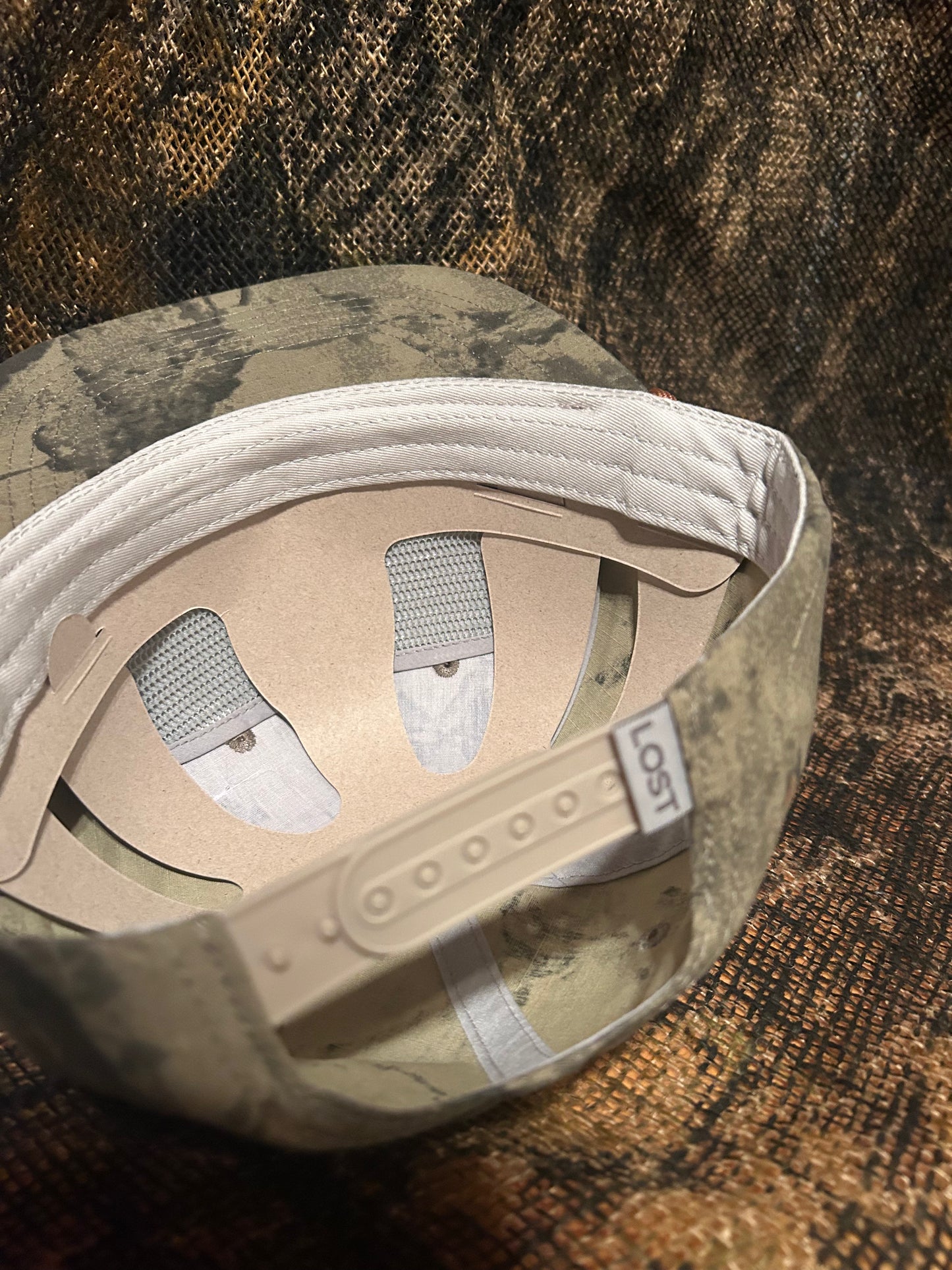 Ducks Unlimited retro Natural Camo SnapBack hat