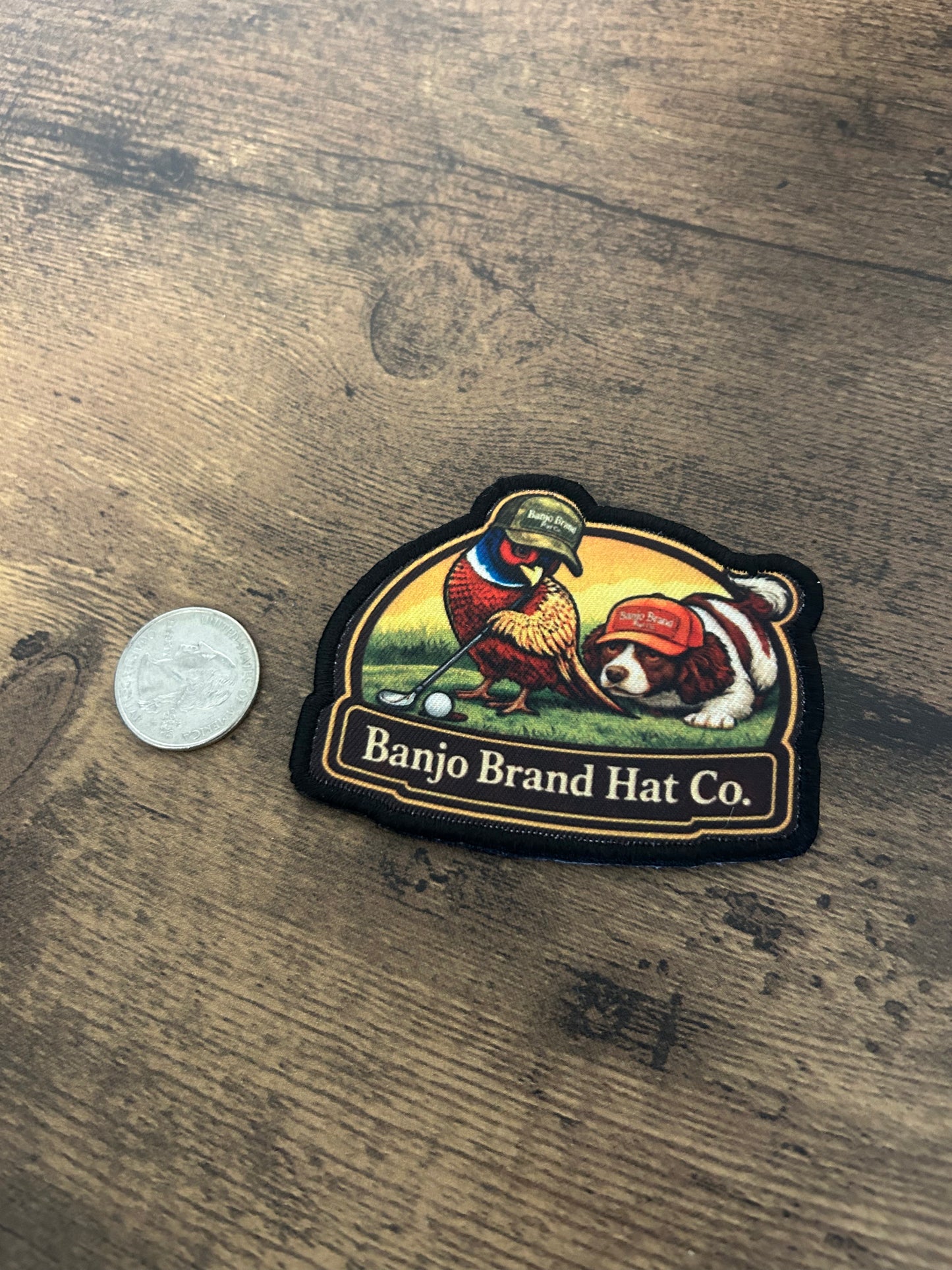 Banjo Brand Golf Patch