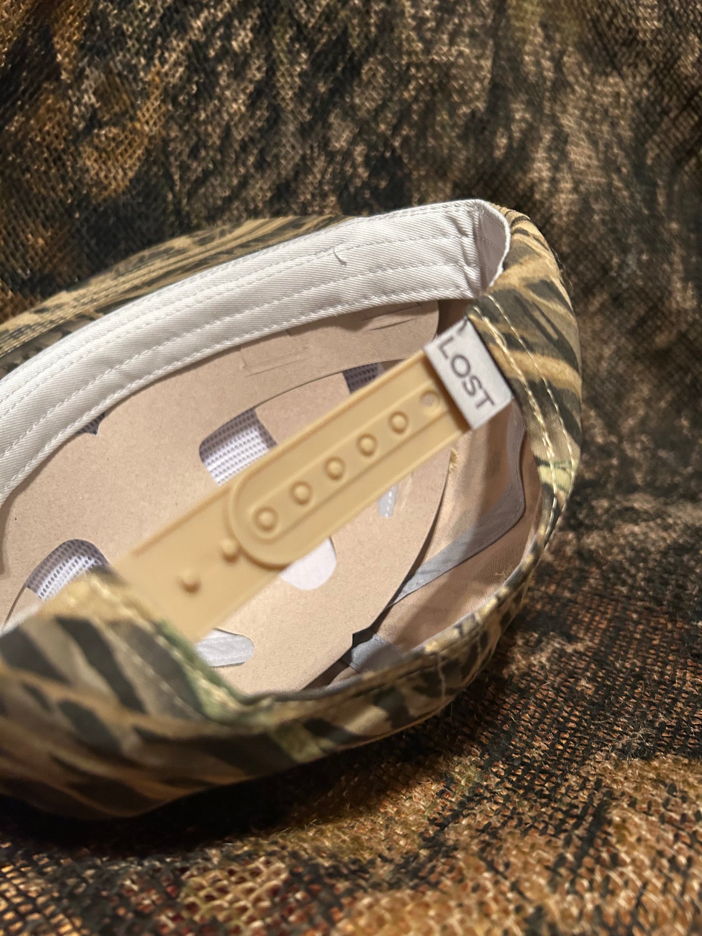 Duck Camo ropebrim SnapBack hat