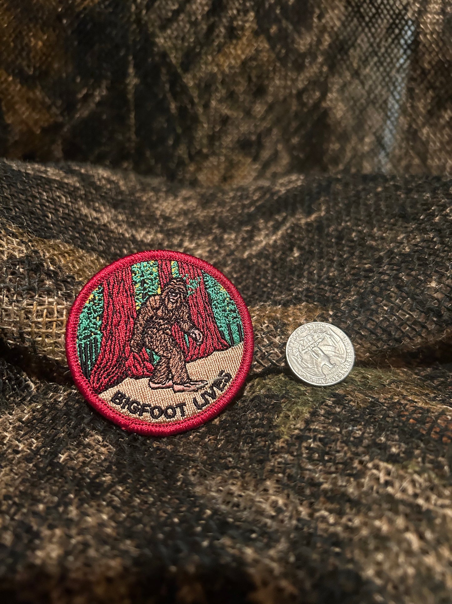 Bigfoot lives patch