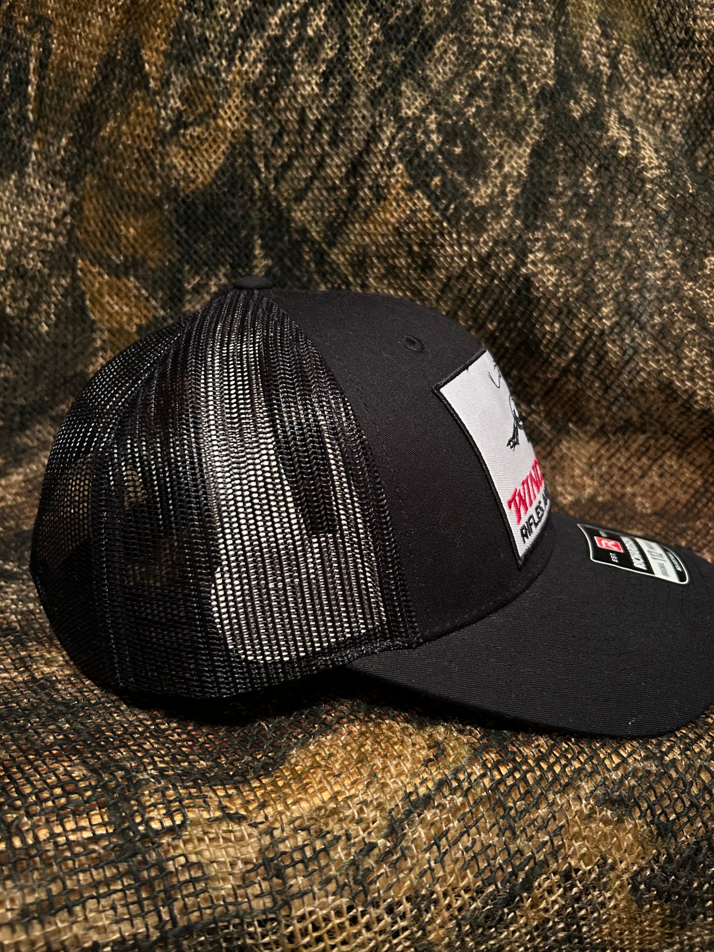 Winchester Rifles And shotguns Richardson 112 Black Trucker Hat