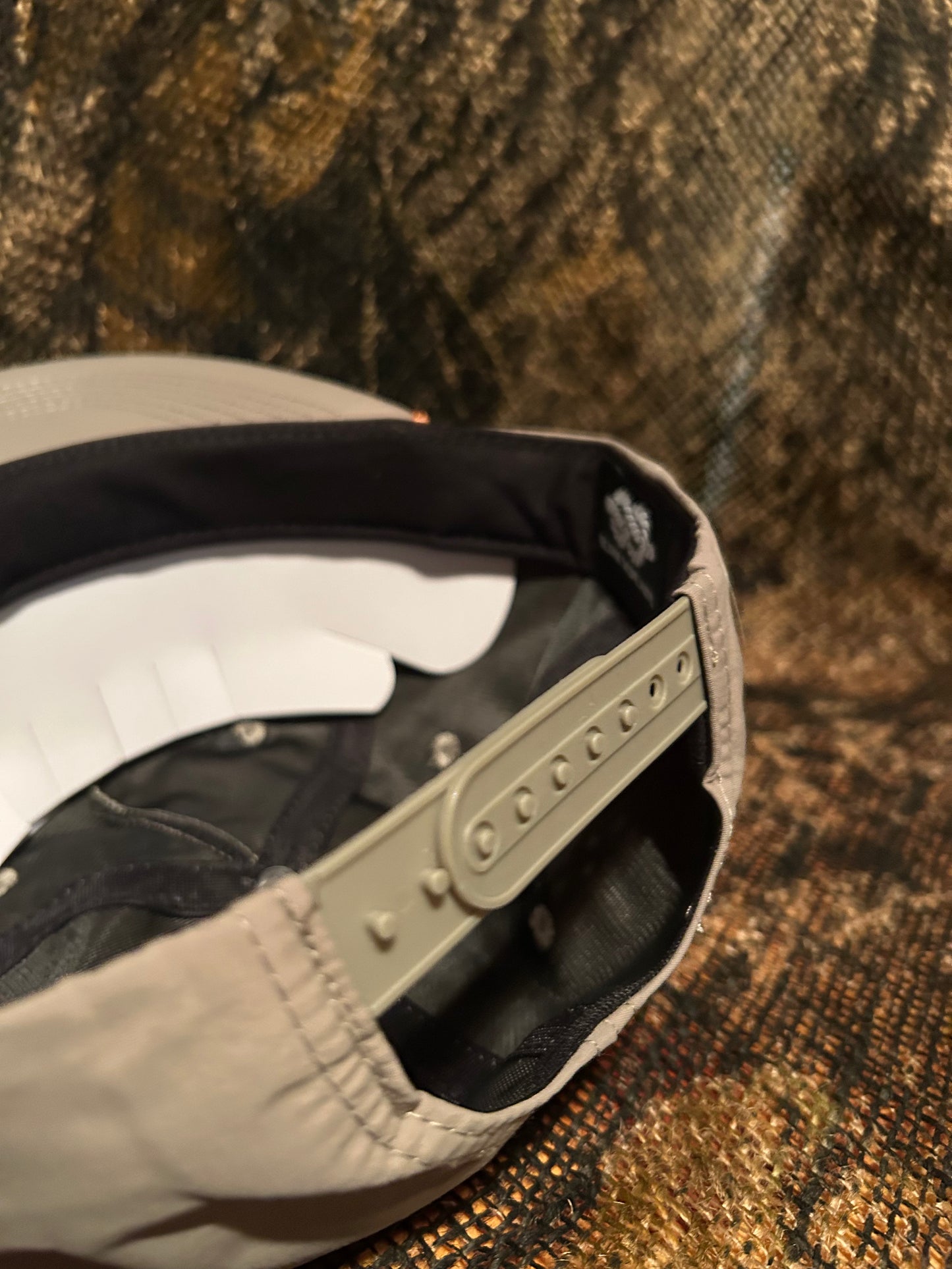 Smoke Green / Copper rope brim SnapBack hat