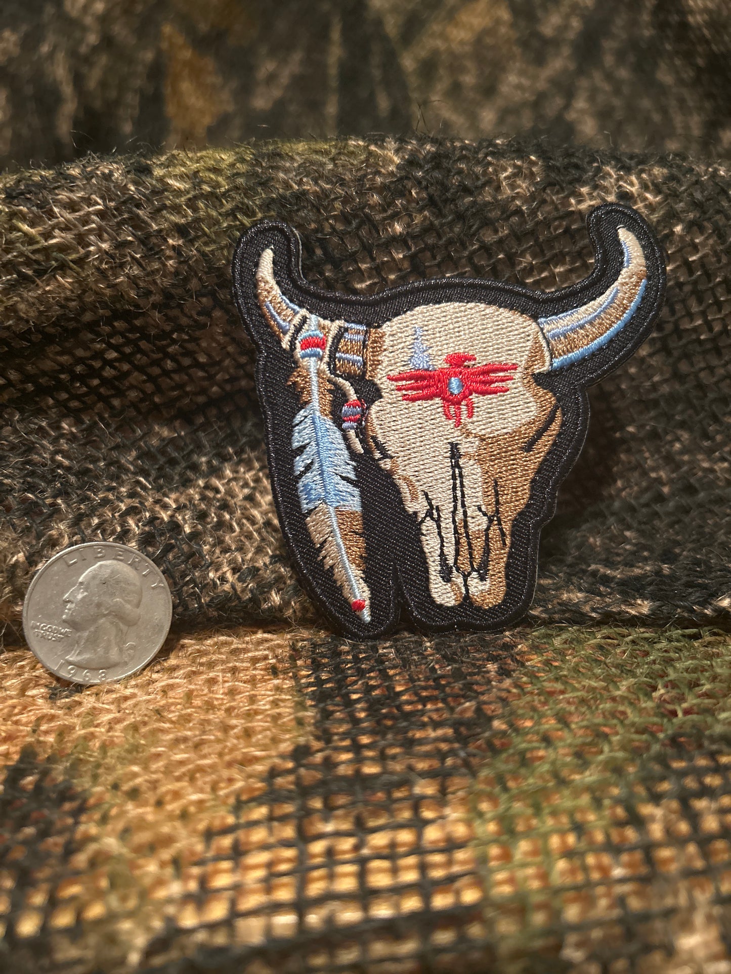 Tribal Bull Skull