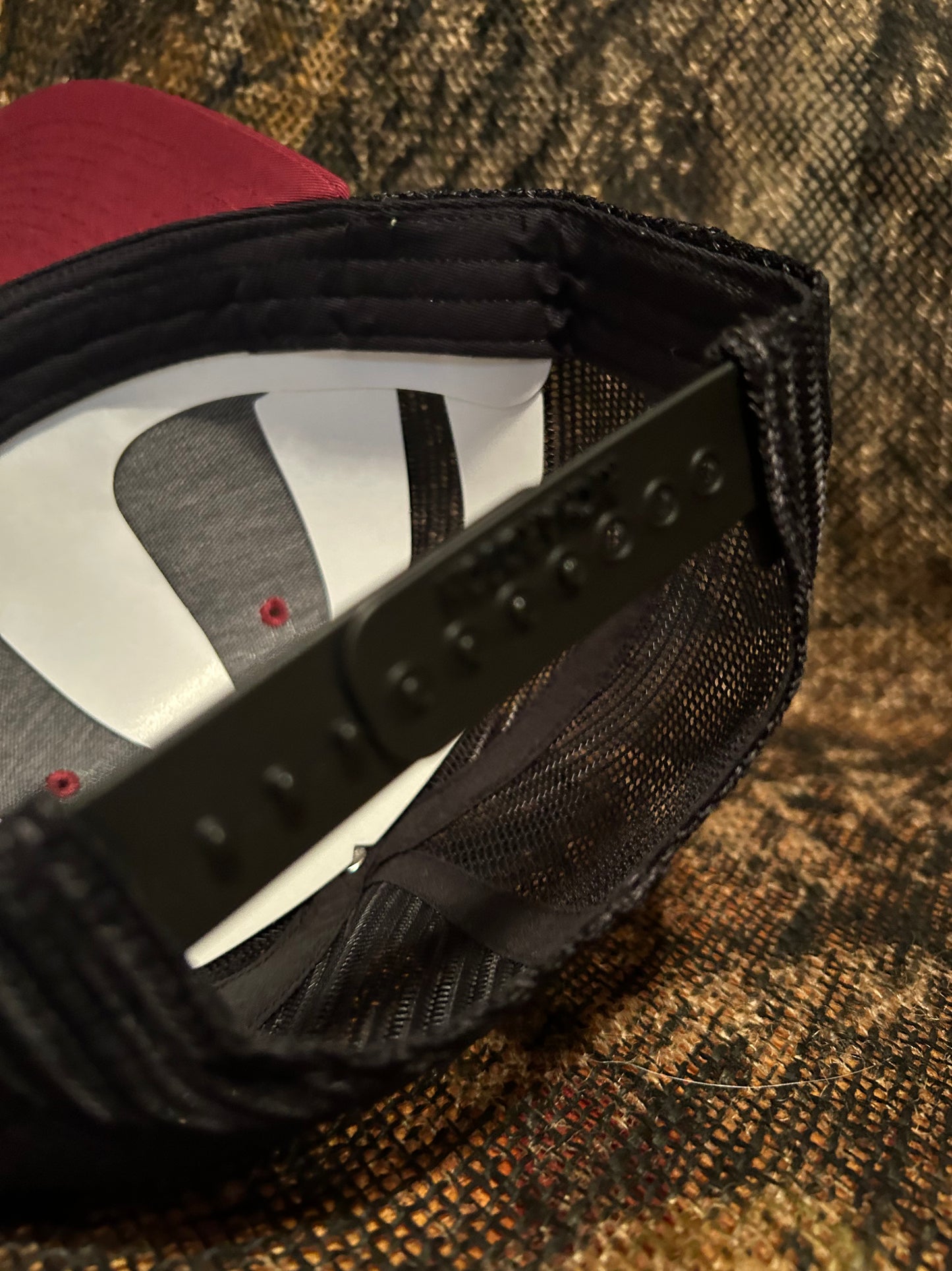 Iron City Beer Maroon Richardson 112 Trucker Hat