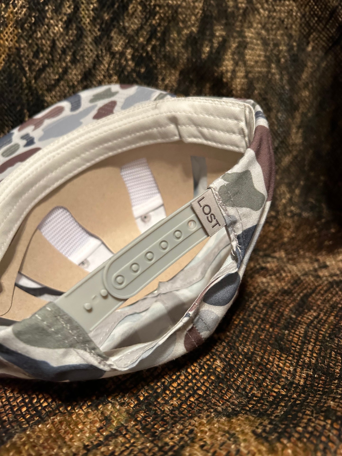 Brackish Camo rope brim SnapBack hat