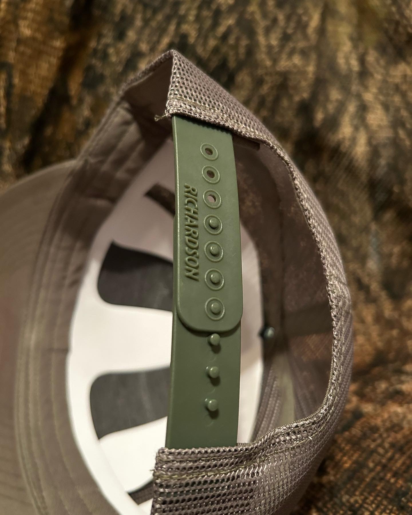 Olive Green Richardson 112 trucker