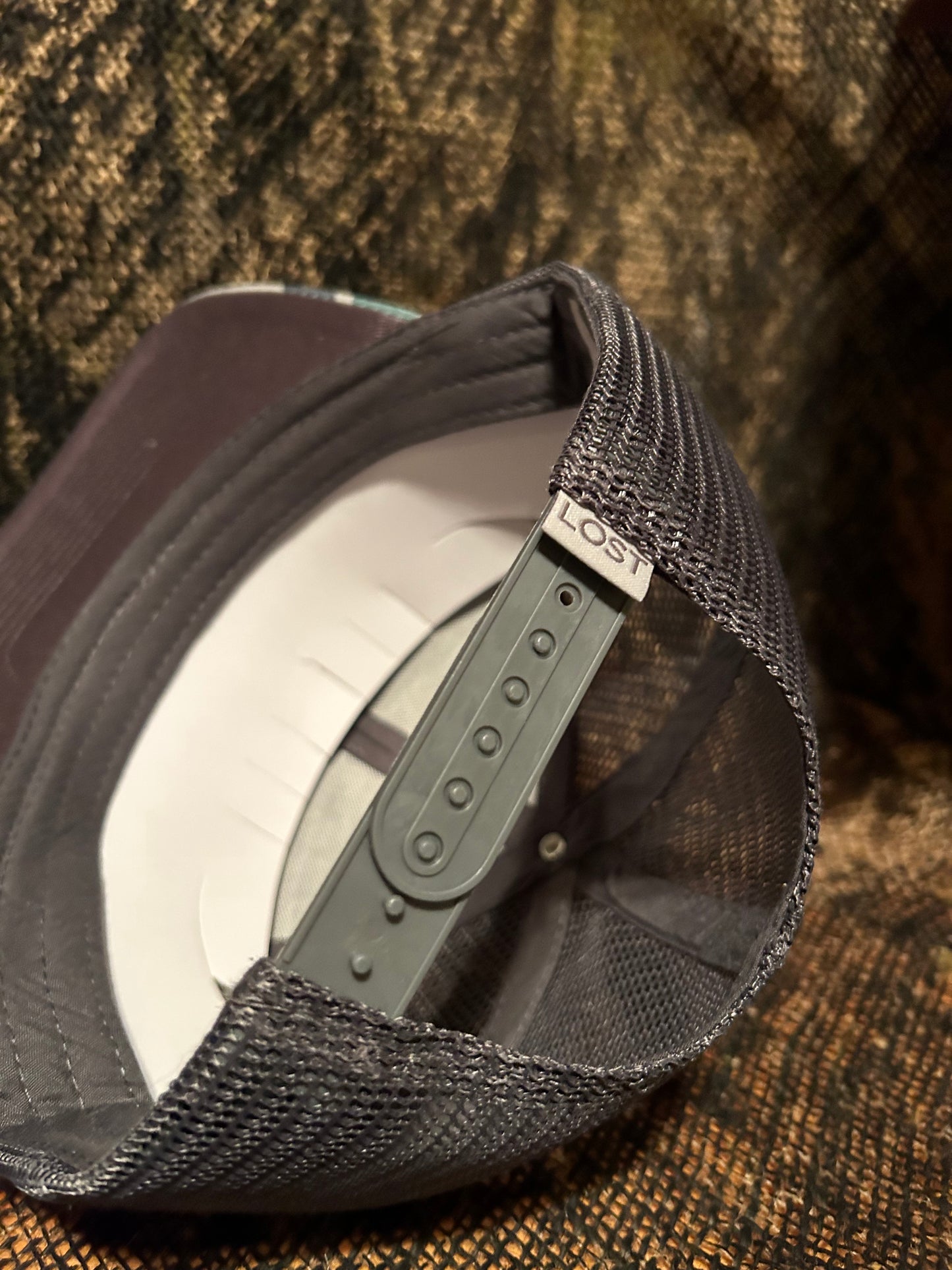 Green Camo SnapBack trucker hat