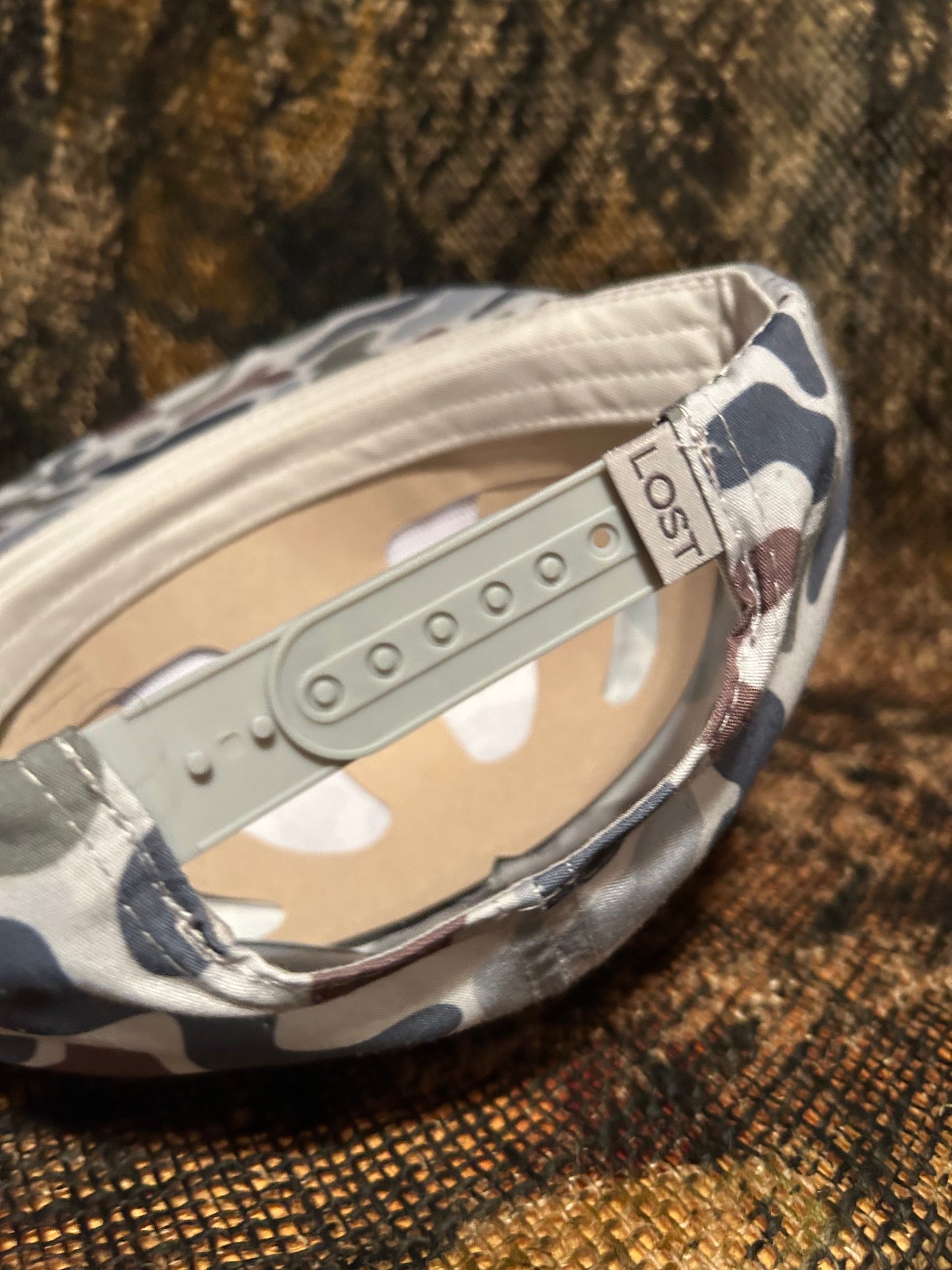 Banjo Brand Trout fishing Camo ropebrim SnapBack hat