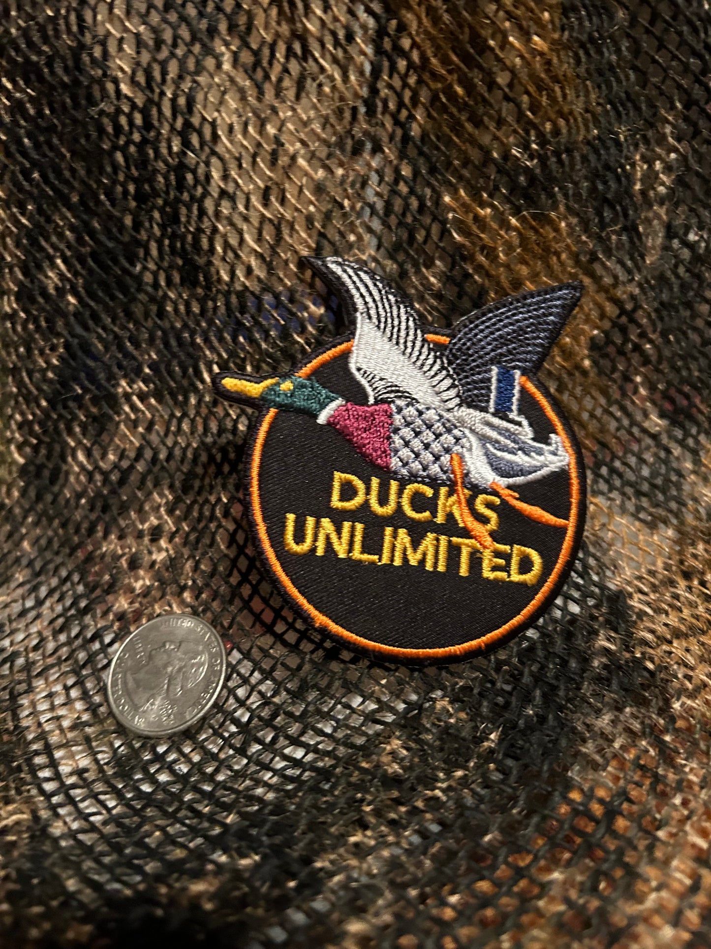 Ducks Unlimited iron on patch