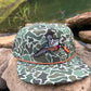 Fire Breathing Pheasant Camouflage snapback hat