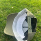 The Gambler golf hat - green performance perforated SnapBack