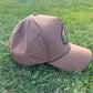 Banjo Brand Golf hat -  Brown - performance perforated SnapBack