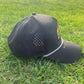 Banjo Brand Golf hat -  Black - performance perforated SnapBack