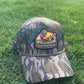 Banjo Brand Golf hat - Mossy Oak Greenleaf camo - performance perforated SnapBack