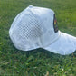 Banjo Brand Golf hat -  White Camo - performance perforated SnapBack