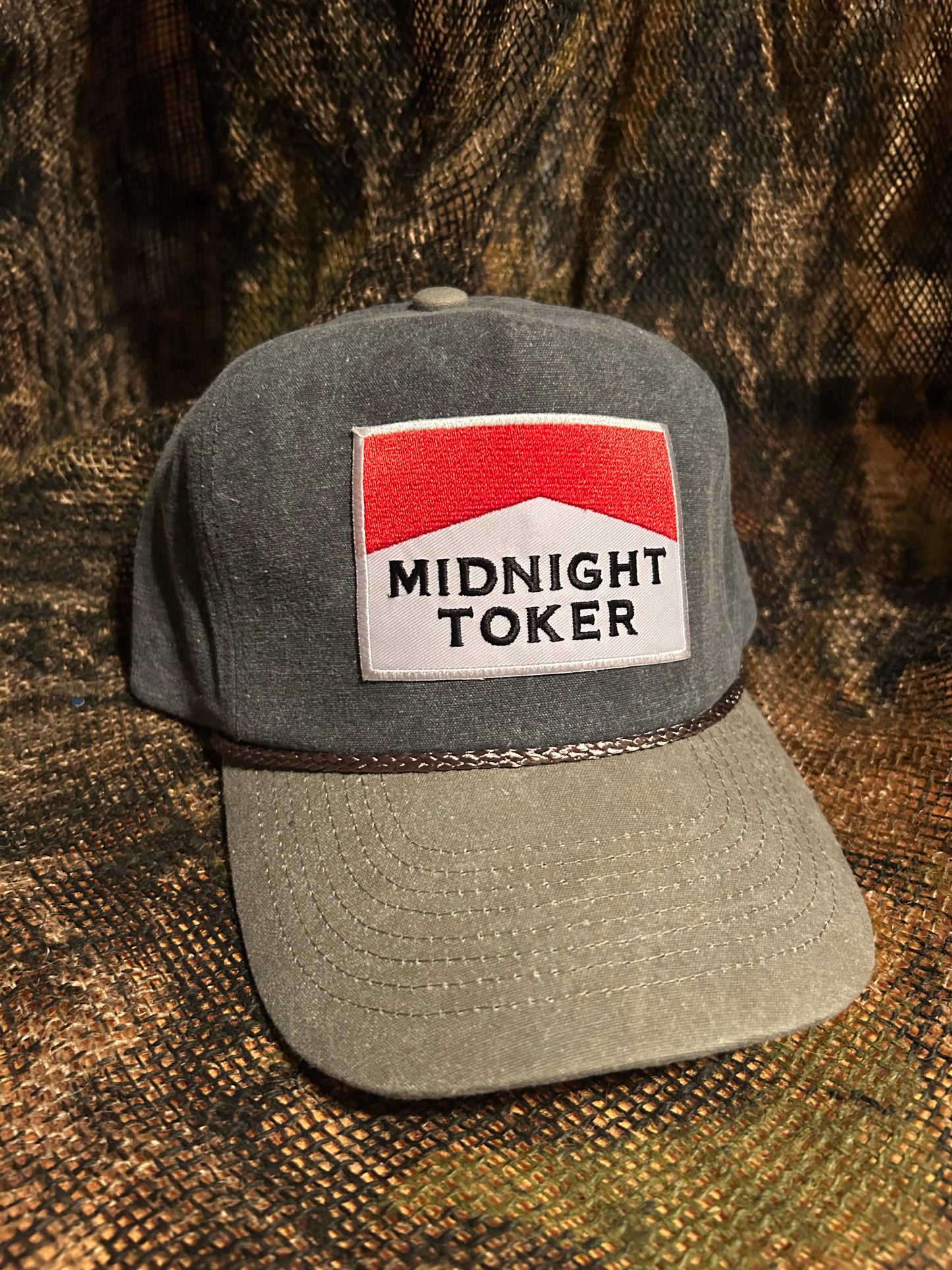 Midnight Toker SnapBack hat PICK YOUR COLOR HAT