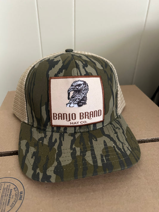BBHC Turkey killer SnapBack hat - mossy oak bottomland