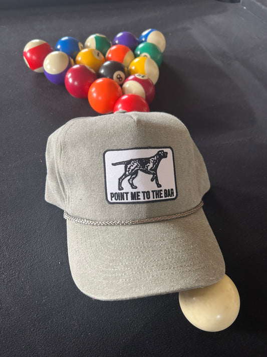 Point Me To The Bar SnapBack hat