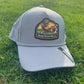 Banjo Brand Golf hat - Gray - performance perforated SnapBack