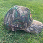 Banjo Brand Golf hat - Mossy Oak Greenleaf camo - performance perforated SnapBack
