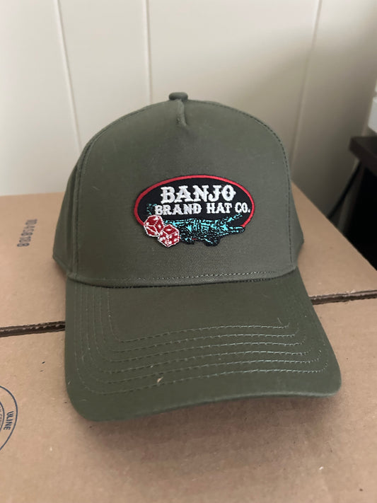The gambler hat - green lost SnapBack hat