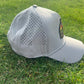 Banjo Brand Golf hat - Gray - performance perforated SnapBack