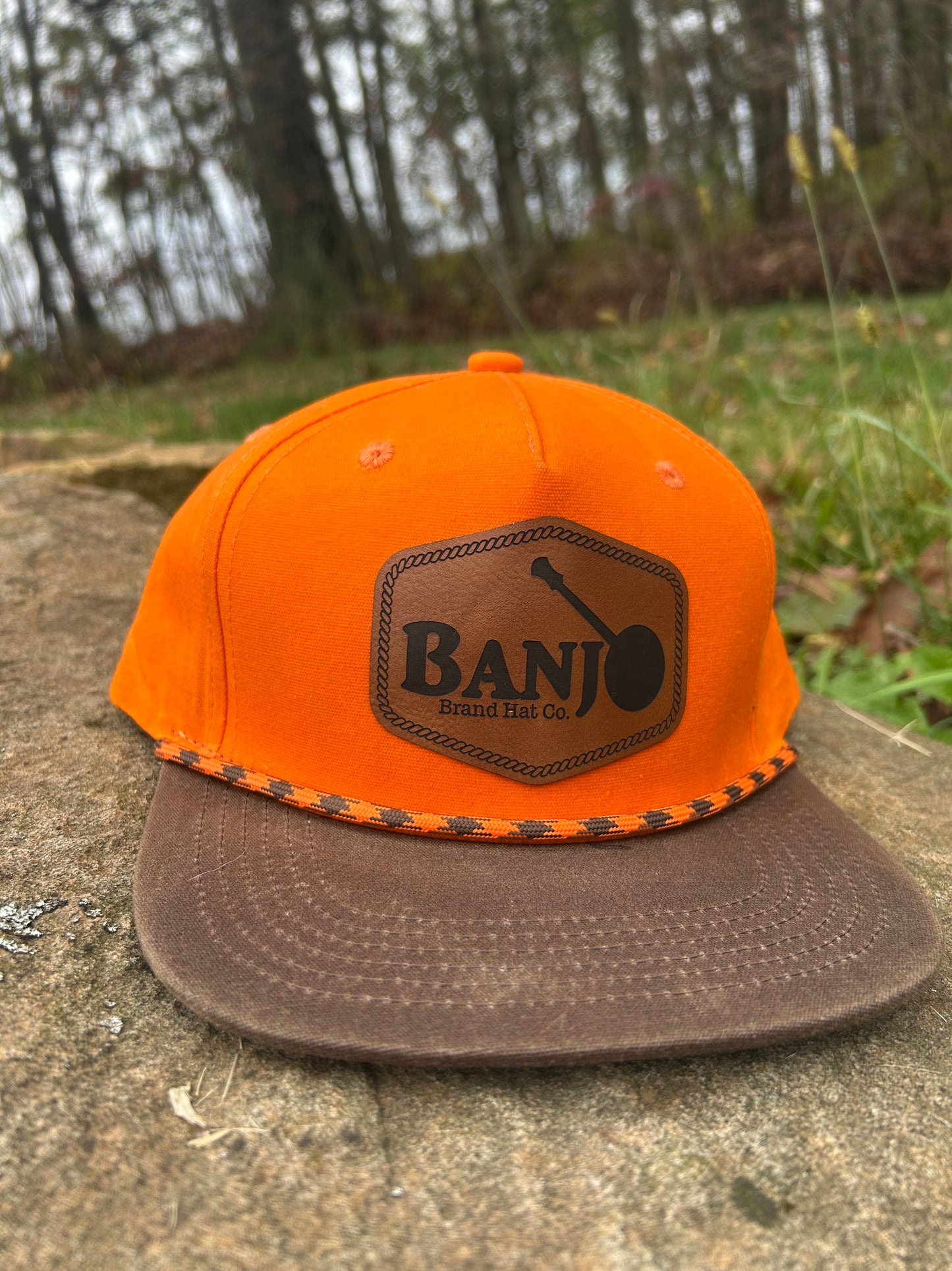 Blaze Orange Banjo Brand hunting hat