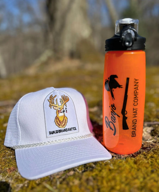 Special Bundle both trucker hat and bottle for price listed.