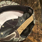 Weatherby symbol of superiority camo ropebrim SnapBack hat