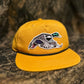 Mallard Duck vintage mustard yellow SnapBack hat