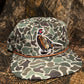 Pheasant hunting rust jungle camo rope brim SnapBack hat