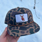 Whitetail buck BBHC duck camo SnapBack hat