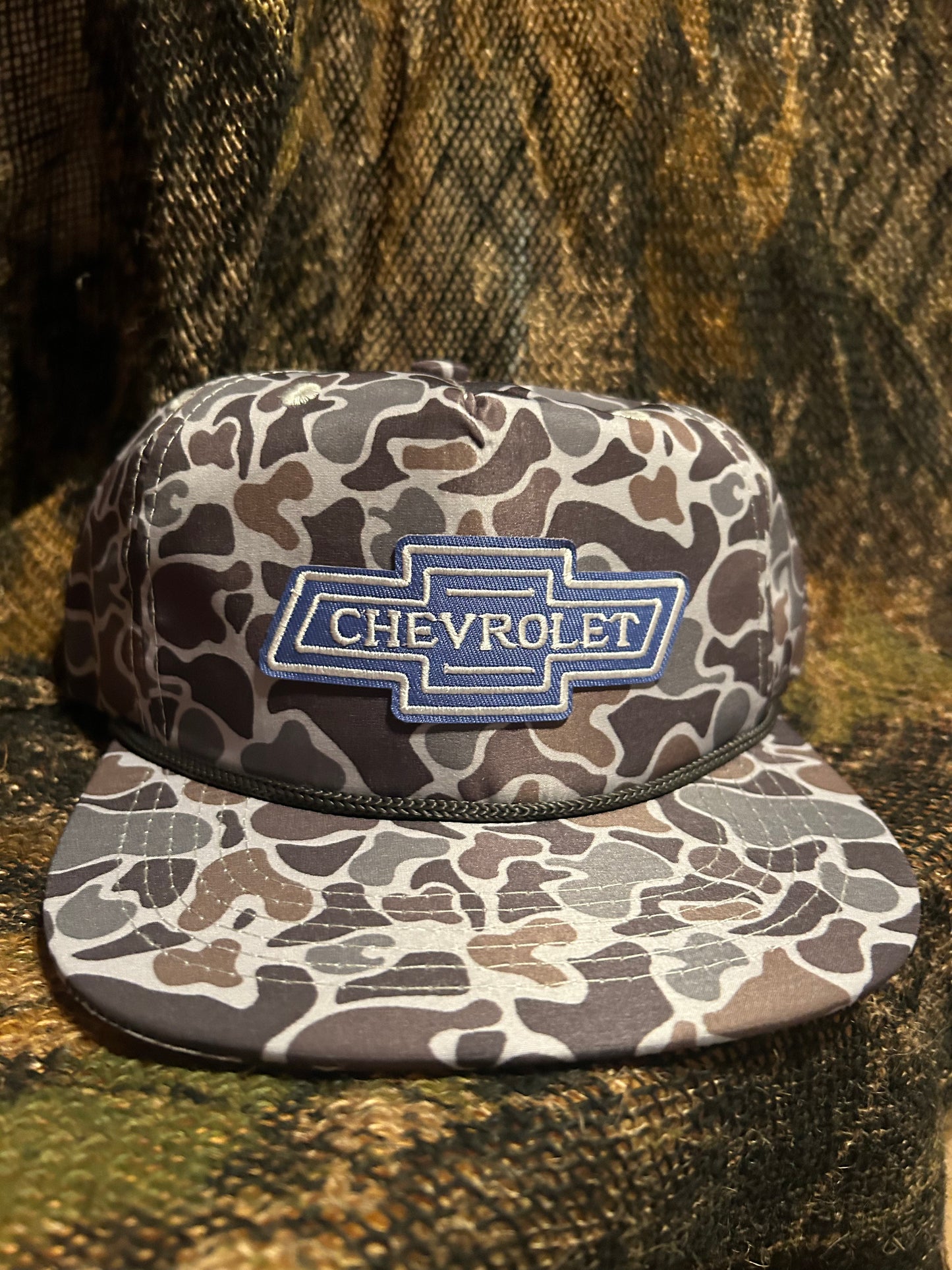 Chevrolet reto Smokeshow Camo SnapBack hat